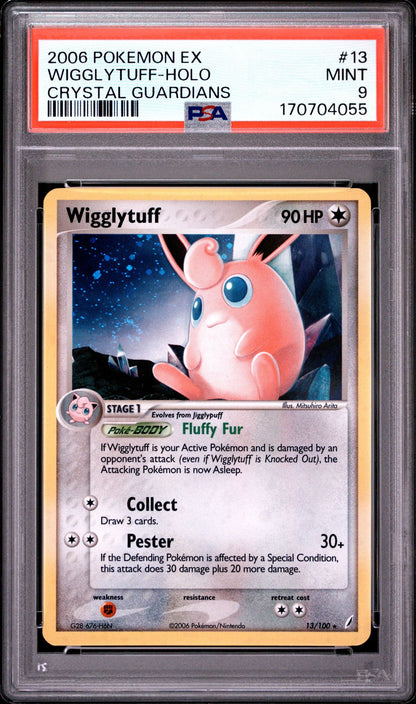 Crystal Wigg Holo PSA 9