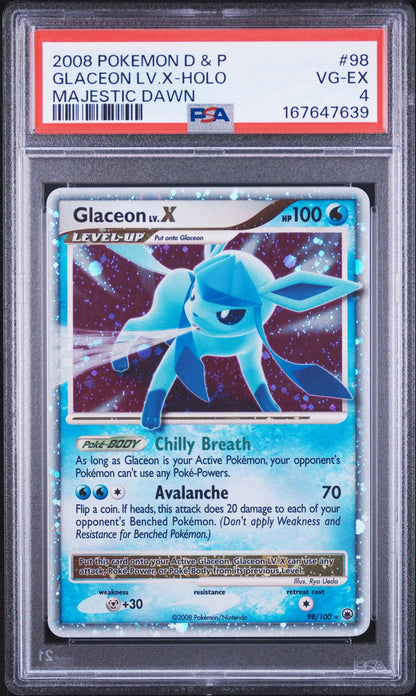 Majestic Glaceon PSA 4