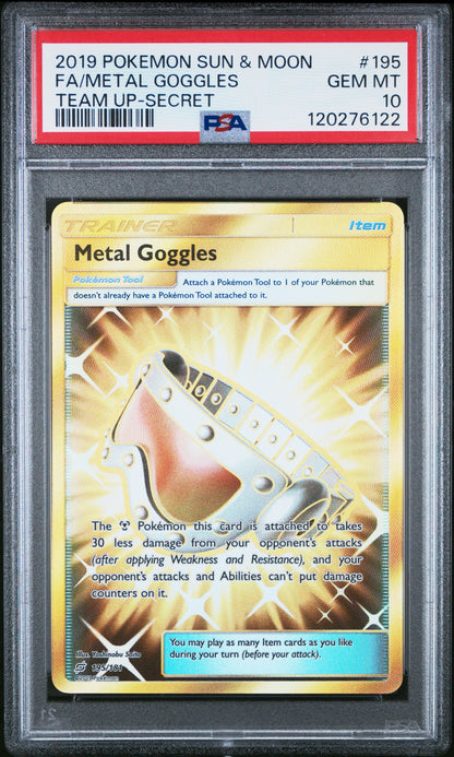 Gold Goggles 10