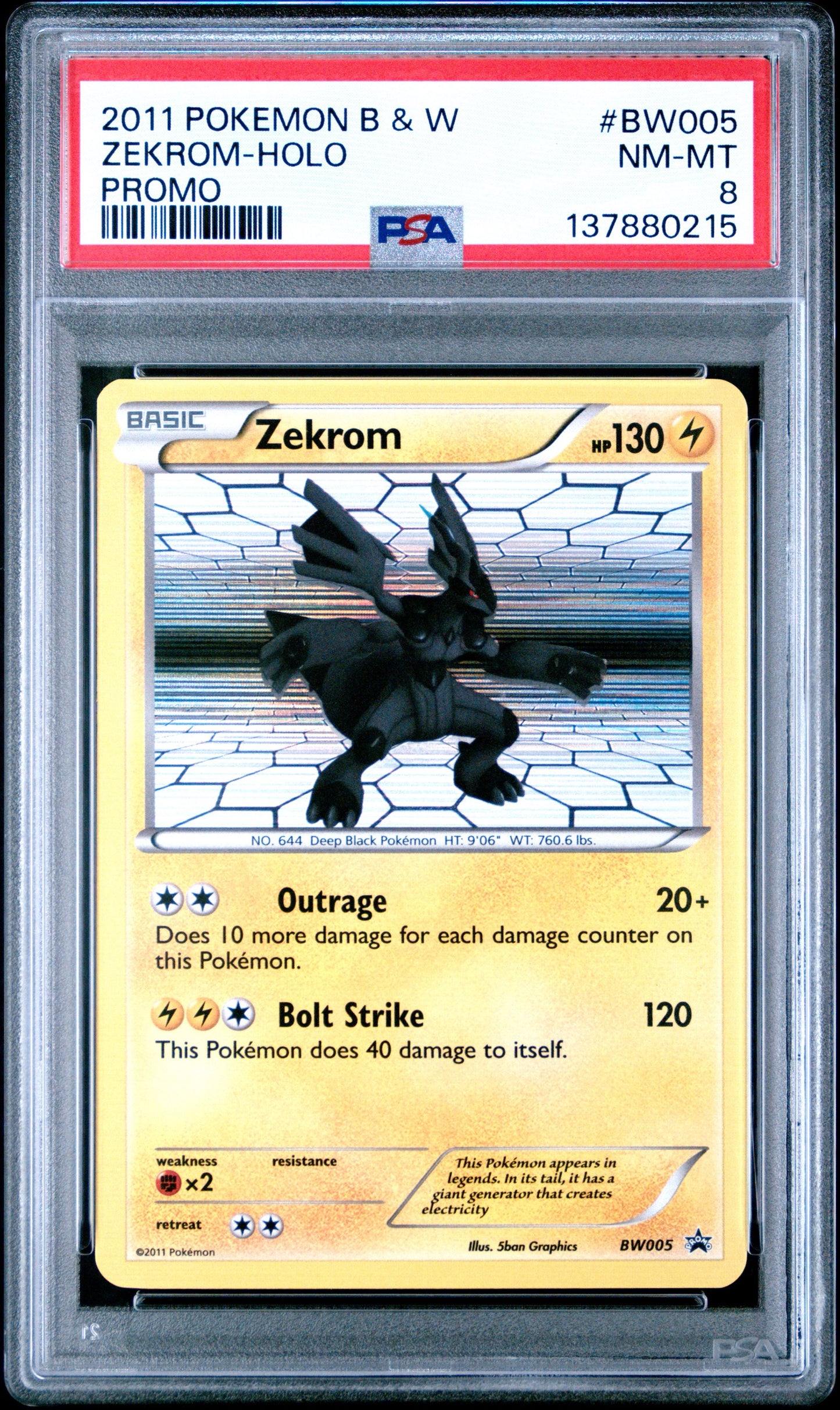 Zek Holo #BW005 8 (1378802150)
