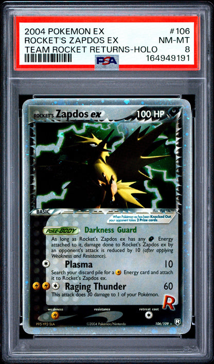 TRR Zap EX HOLO 8 (164949191)