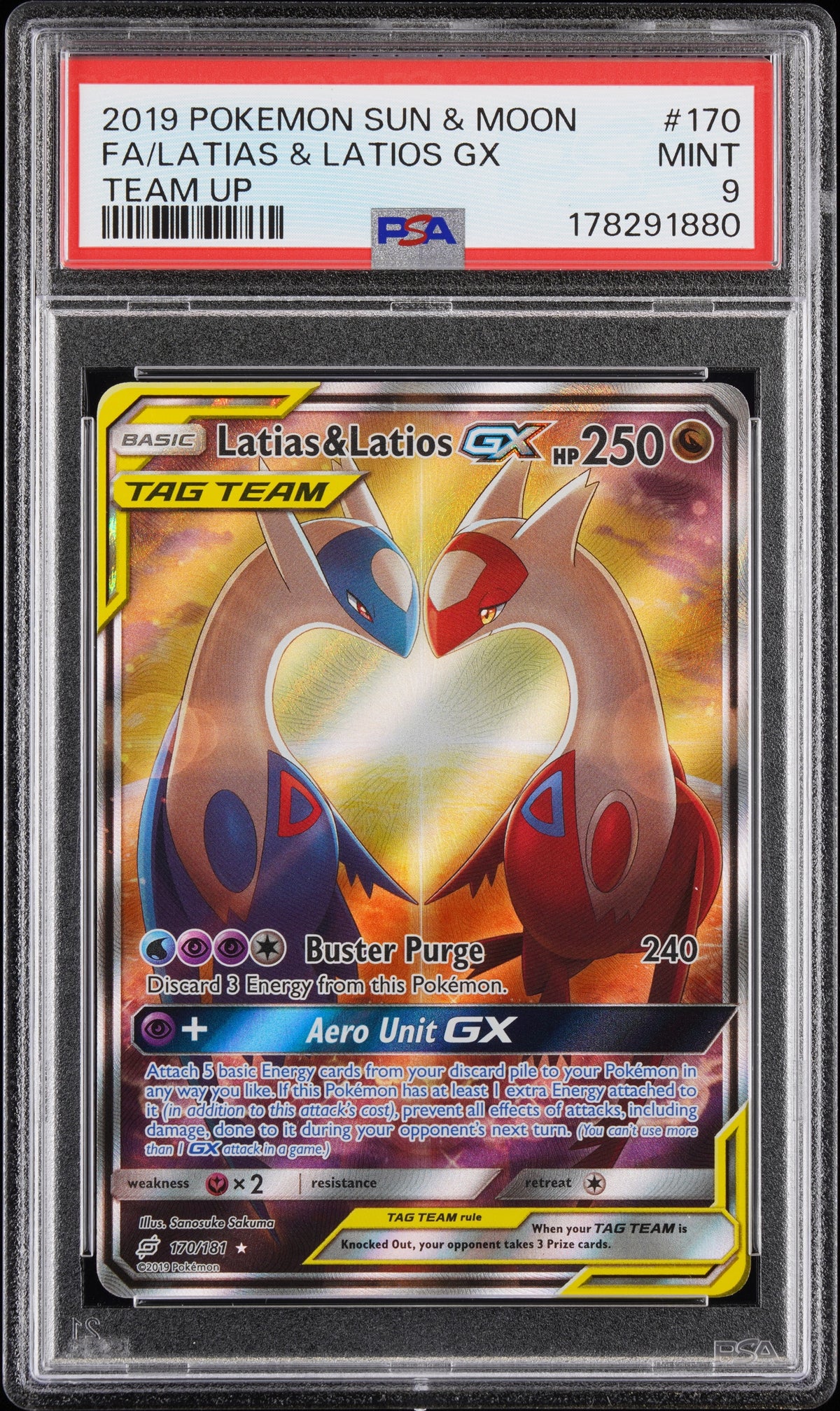 Team Love Birds PSA 9