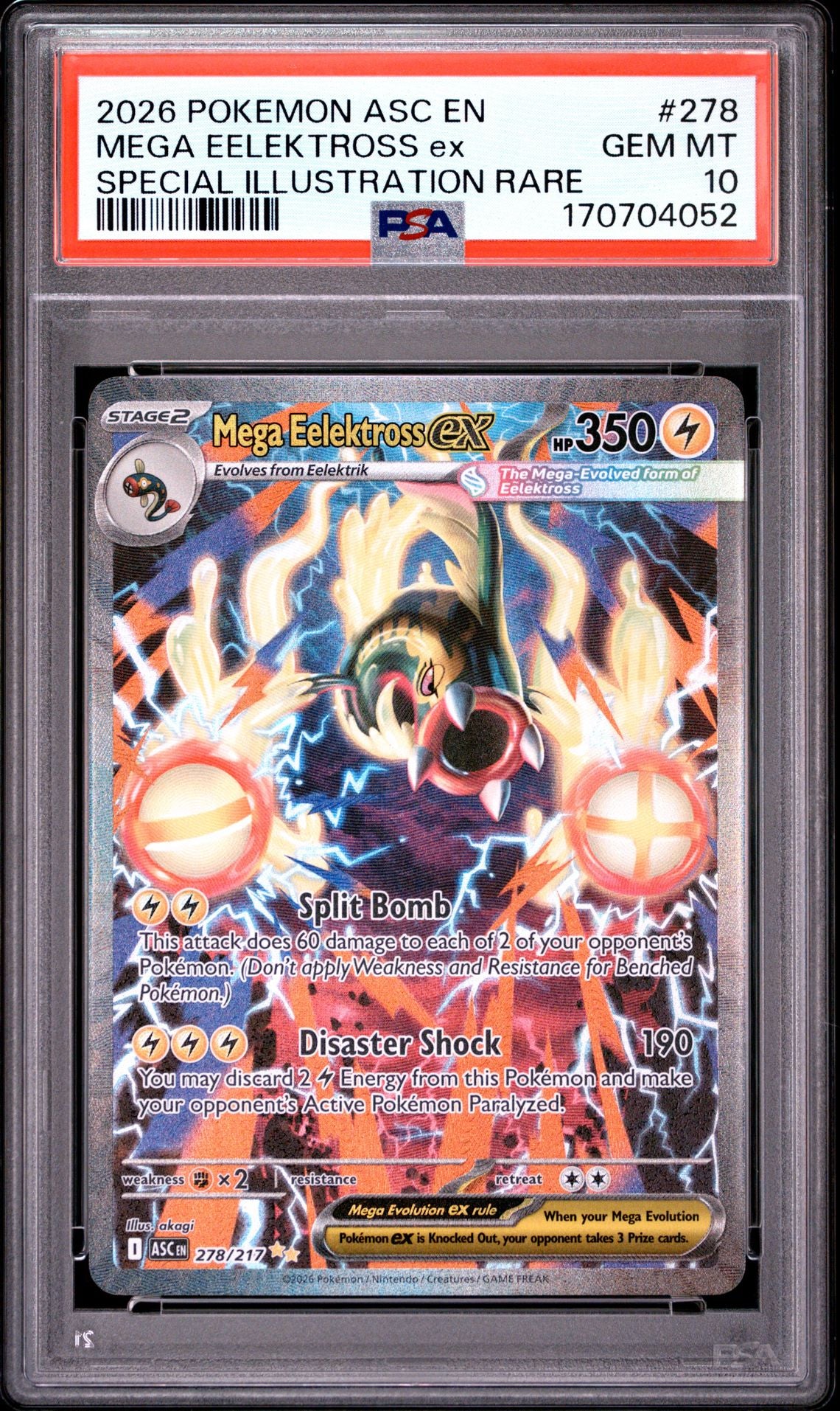 Mega Eelek SIR PSA 10