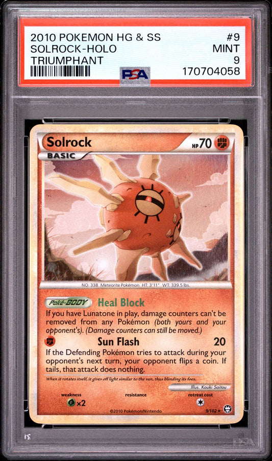 Triumph Solroc Holo PSA 9